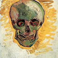 Skull (c. 1887) by Vincent van Gogh – Handcrafted Oil Painting Reproduction, Dafen Village Masterpiece