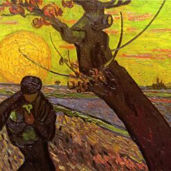 Vincent van Gogh The Sower (1888) – Custom Oil Painting Reproduction, Expertly Crafted by Dafen Village