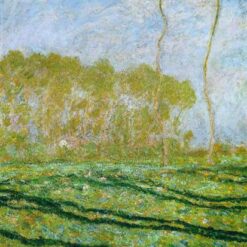Monet's Springtime at Giverny - Reproduction Oil Painting, Custom Artwork by Dafen Village Artists for Home and Office