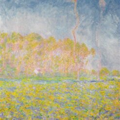 Hand-Painted Springtime Landscape by Claude Monet – 1894 Spring Scene, Custom Reproduction from Dafen Village