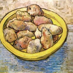 Vincent van Gogh Still Life – Potatoes in a Yellow Dish (1888) – High-Quality Hand-Painted Oil Painting Reproduction, Dafen Village