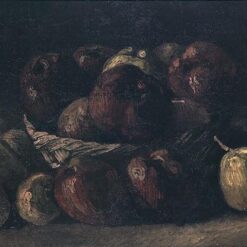 Vincent van Gogh Still Life with a Basket of Apples (1885) – Premium Handcrafted Oil Painting Reproduction, Dafen Village