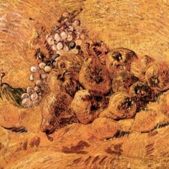 Vincent van Gogh Still Life with Grapes, Pears and Lemons (1887) – High-Quality Handcrafted Oil Painting Reproduction, Dafen Village