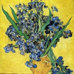 Vincent van Gogh Still Life with Irises (1890) – Premium Oil Painting Reproduction, Dafen Village
