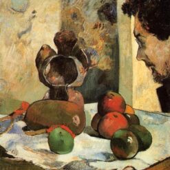 Buy Paul Gauguin’s "Still Life with Profile of Laval" 1886 - Premium Oil Painting Reproduction | Custom Handcrafted Canvas Art