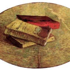 Handcrafted Still Life with Three Books by Vincent van Gogh (1887) – Custom Oil Painting Reproduction, Dafen Village