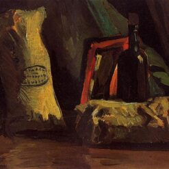 Vincent van Gogh Still Life with Two Sacks and a Bottle (1884) – High-Quality Custom Oil Painting Reproduction, Dafen Village