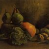 Still Life with Vegetables and Fruit (1885) by Vincent van Gogh – Custom Oil Painting Reproduction, Expertly Crafted in Dafen Village