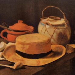 Hand-Painted Still Life with Yellow Hat by Vincent van Gogh (1885) – Custom Oil Painting Reproduction, Dafen Village