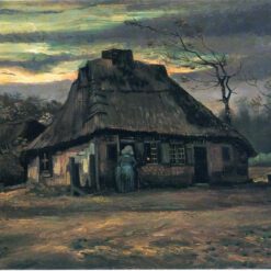Van Gogh The Cottage – 1885 Hand-Painted Oil Painting Reproduction from Dafen Village