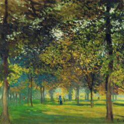 The Allee du Champ de Foire at Argenteuil (1874) Claude Monet - High-Quality Oil Painting from Dafen Village