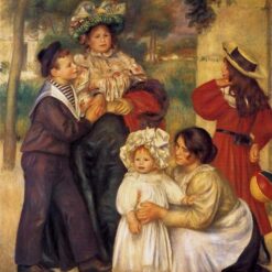 Pierre-Auguste Renoir "The Artist's Family" 1896 – High-Quality Hand-Painted Oil Artwork for Timeless Decor