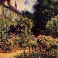 Claude Monet The Artist's House at Giverny Oil Painting – Custom Reproduction from Dafen Village, 1913