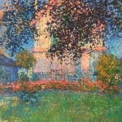 Claude Monet's The Artist's House in Argenteuil (1876) - High-Quality Hand-Painted Oil Painting - Dafen Village Studio Artwork