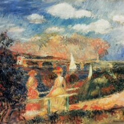 Renoir "The Banks of the Seine at Argenteuil" 1880 – Premium Handcrafted Oil Painting Reproduction