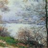 Impressionist Style Reproduction of The Banks of the Seine, Ile de la Grande-Jatte (1878) by Claude Monet – Hand-Painted in Dafen Village