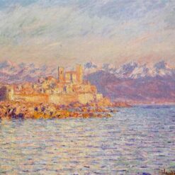 Claude Monet's The Bay of Antibes (1888) | Custom Oil Painting Reproduction | Dafen Village Art Studio
