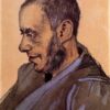 Custom Oil Painting Reproduction of Van Gogh’s The Bookseller Blok (1882) – High-Quality Canvas Art