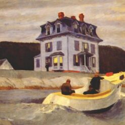The Bootleggers" by Edward Hopper 1925 - Hand-Painted Oil Painting Reproduction | Fine Art Canvas from Dafen Village