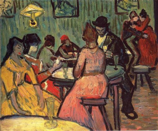 Buy Van Gogh The Brothel – 1887 Handcrafted Oil Painting Reproduction for Home Decor