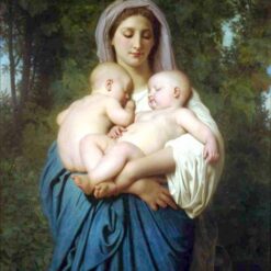 Custom Oil Painting of Bouguereau's "The Charity" | High-Quality 1859 Artwork from Dafen Village