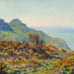 Custom Oil Painting of The Church at Varengeville and the Gorge of Les Moutiers by Claude Monet (1882) – Stunning Reproduction from Dafen Village