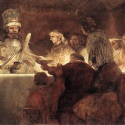 Rembrandt 'The Conspiracy of the Batavians' 1662 – A Dynamic Capture of Courage and Defiance