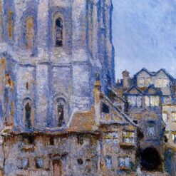 Premium Hand-Painted The Cour d'Albane (1892) by Claude Monet – Custom Oil Painting from Dafen Village Studio