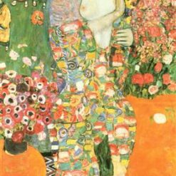 Gustav Klimt 'The Dancer (Die Tänzerin)' Canvas Oil Painting – Custom High-Quality Art from Dafen Village Studio, Elegant Home & Office Decor
