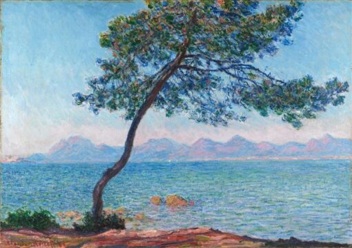Claude Monet Las montañas del Esterel (1888) - Reproducción personalizada de pintura al óleo, hecha a mano por Dafen Village Artists.