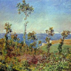 Authentic The Fonds at Varengeville (1882) by Claude Monet – Handcrafted Custom Oil Painting from Dafen Village