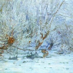 Hand-Painted The Frost (1885) by Claude Monet – Custom Oil Painting Reproduction from Dafen Village Studio