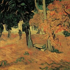 Authentic Vincent van Gogh 1889 The Garden of Saint-Paul Hospital – Oil Painting Reproduction, Handcrafted in Dafen Village
