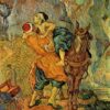 The Good Samaritan, after Delacroix by Van Gogh – 1890 Oil Painting Reproduction, High-Quality Canvas Art