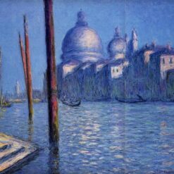 Impressionist Oil Painting of The Grand Canal (1908) by Claude Monet – Expertly Handcrafted at Dafen Village