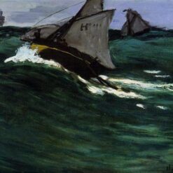 Claude Monet’s "The Green Wave" – High-Quality Oil Painting Reproduction, Customizable Art from Dafen Village Studio