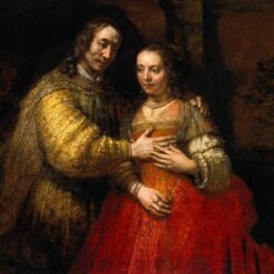 Rembrandt 'The Jewish Bride' (1666) – A Timeless Masterpiece of Love and Devotion