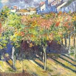Claude Monet’s "The Lindens of Poissy" (1882) – Custom Oil Painting Reproduction by Skilled Artists in Dafen Village
