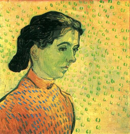 Authentic Van Gogh 1890 The Little Arlesienne – Handcrafted Oil Painting Reproduction