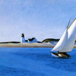 The Long Leg" by Edward Hopper - Stunning Oil Painting Reproduction | High-Quality Hand-Painted Canvas Art for Home Décor