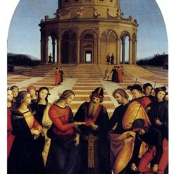 Raphael's 'The Marriage of the Virgin' – High-Quality Oil Painting Reproduction in High Renaissance Style