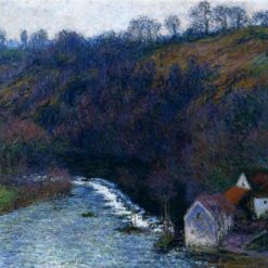 Custom "The Mill at Vervy" Oil Painting, Impressionist Art for Living Room or Office, Made by Dafen Village Artists
