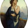 Custom Oil Painting of Bouguereau's "Portrait of Mlle Brissac" | Elegant 1863 Artwork from Dafen Village
