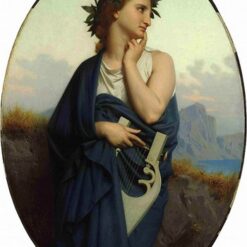 Custom Oil Painting of Bouguereau's "Portrait of Mlle Brissac" | Elegant 1863 Artwork from Dafen Village