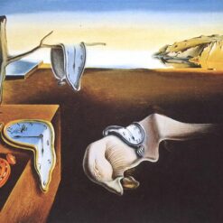 Surrealist Oil Painting Inspired by Salvador Dalí’s The Persistence of Memory – Hand-Painted Art from Dafen Village Studio