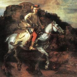 Rembrandt 'The Polish Rider' 1655 – A Striking Portrayal of Strength and Determination