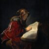 Rembrandt 'The Prophetess Anna (Rembrandt’s Mother)' 1631 – Iconic Dutch Golden Age Portrait of Family