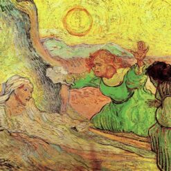 The Raising of Lazarus after Rembrandt by Van Gogh – 1890 Oil Painting Reproduction, High-Quality Canvas Art