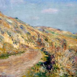 Custom "The Road to Giverny" Oil Painting, Impressionist Art for Living Room or Office, Made by Dafen Village Artists