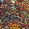 Impressionist Style Oil Painting of "The Rose Path, Giverny" by Claude Monet, Hand-painted Canvas Art from Dafen Village